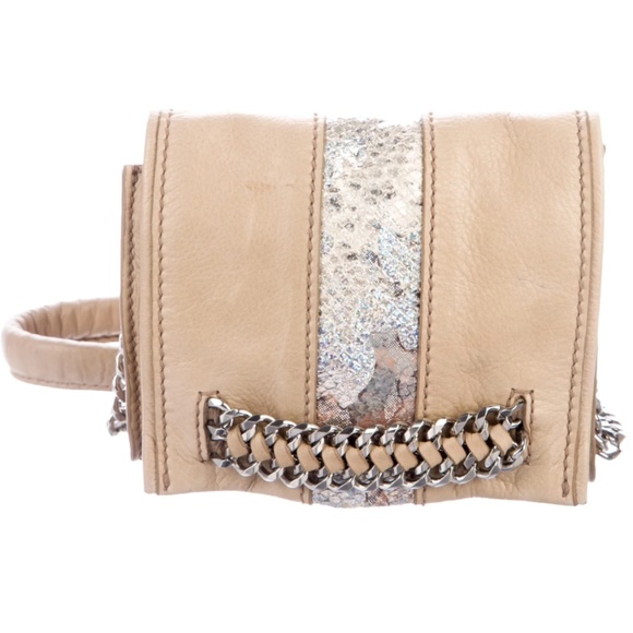 Ramy Brook Handbags - Ramy Brook Snakeskin Leather Crossbody Bag